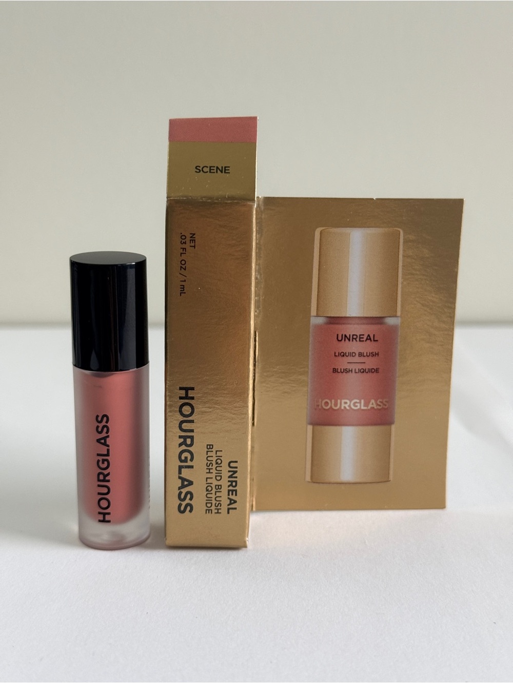 HOURGLASS Unreal Liquid Blush in Scene Deluxe Mini 1 mL